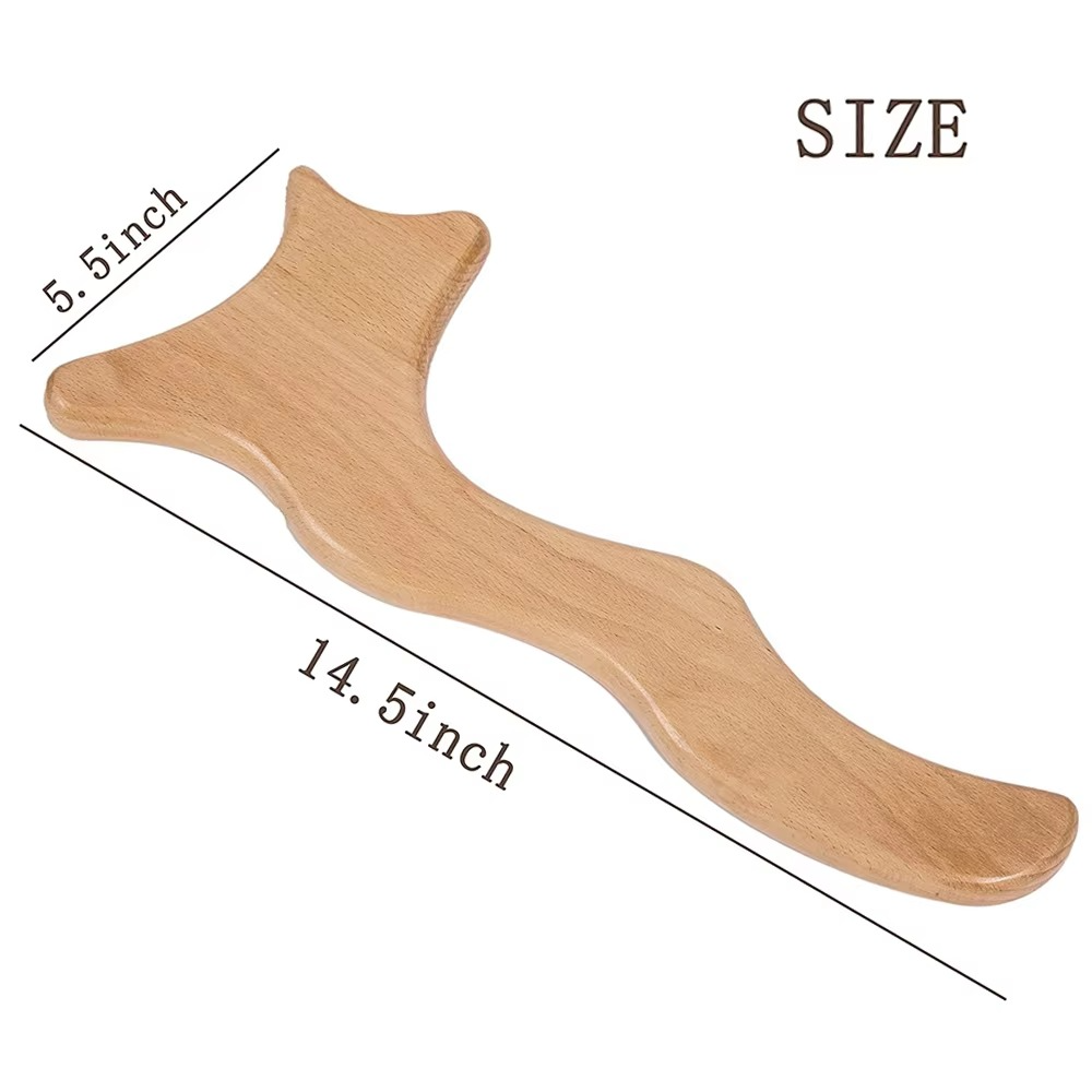 Shiva Wooden Lymphatic Drainage Massage Tool