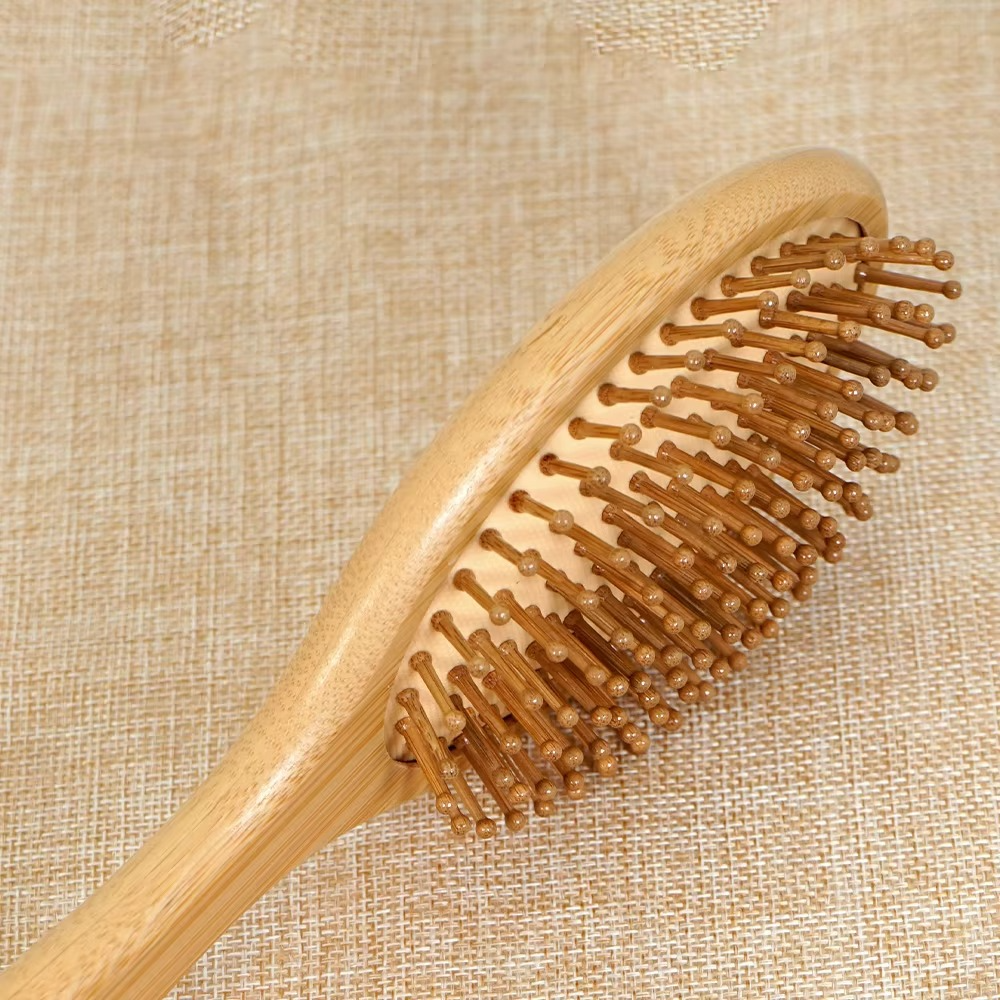 Shiva Bamboo Hair Brush Set with Gift Box
