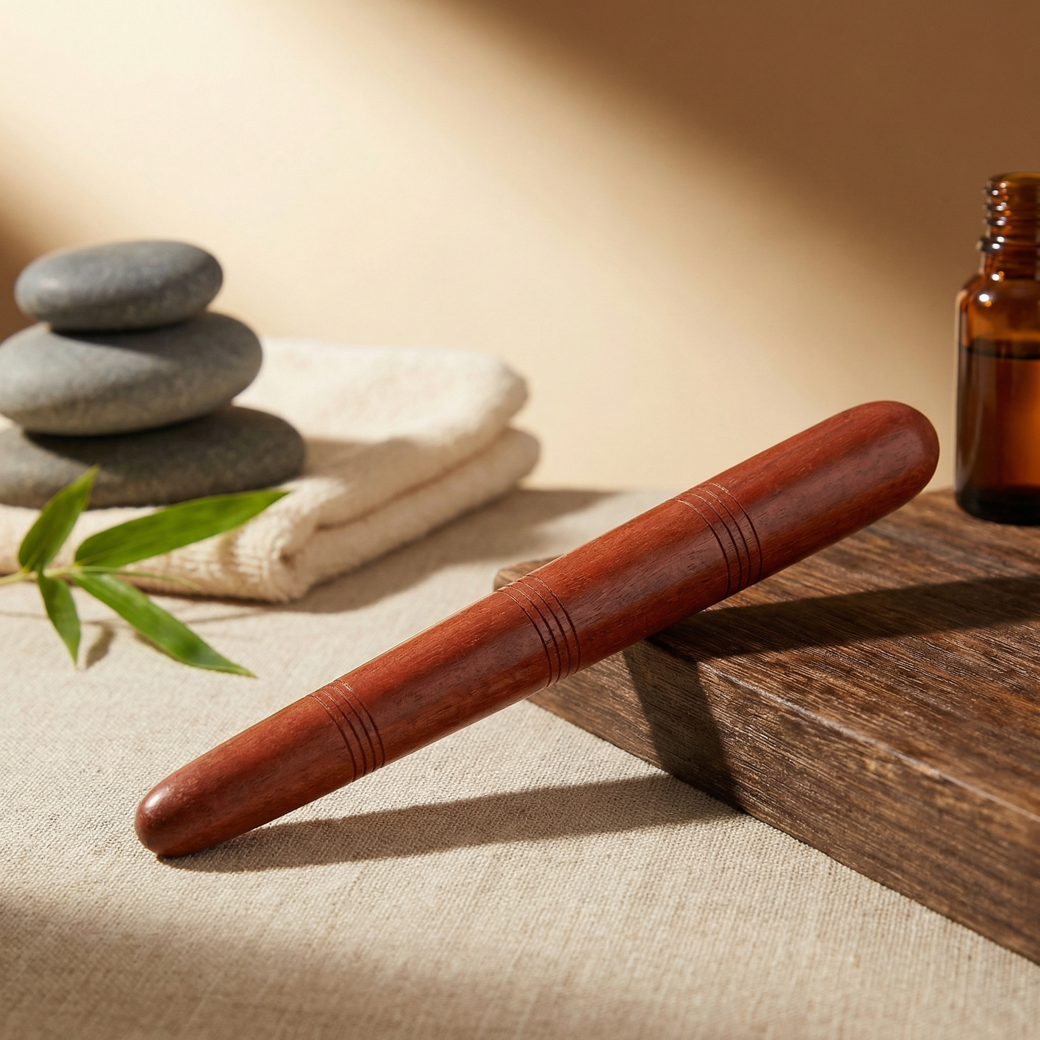 Shiva Wooden Acupressure Massage Stick