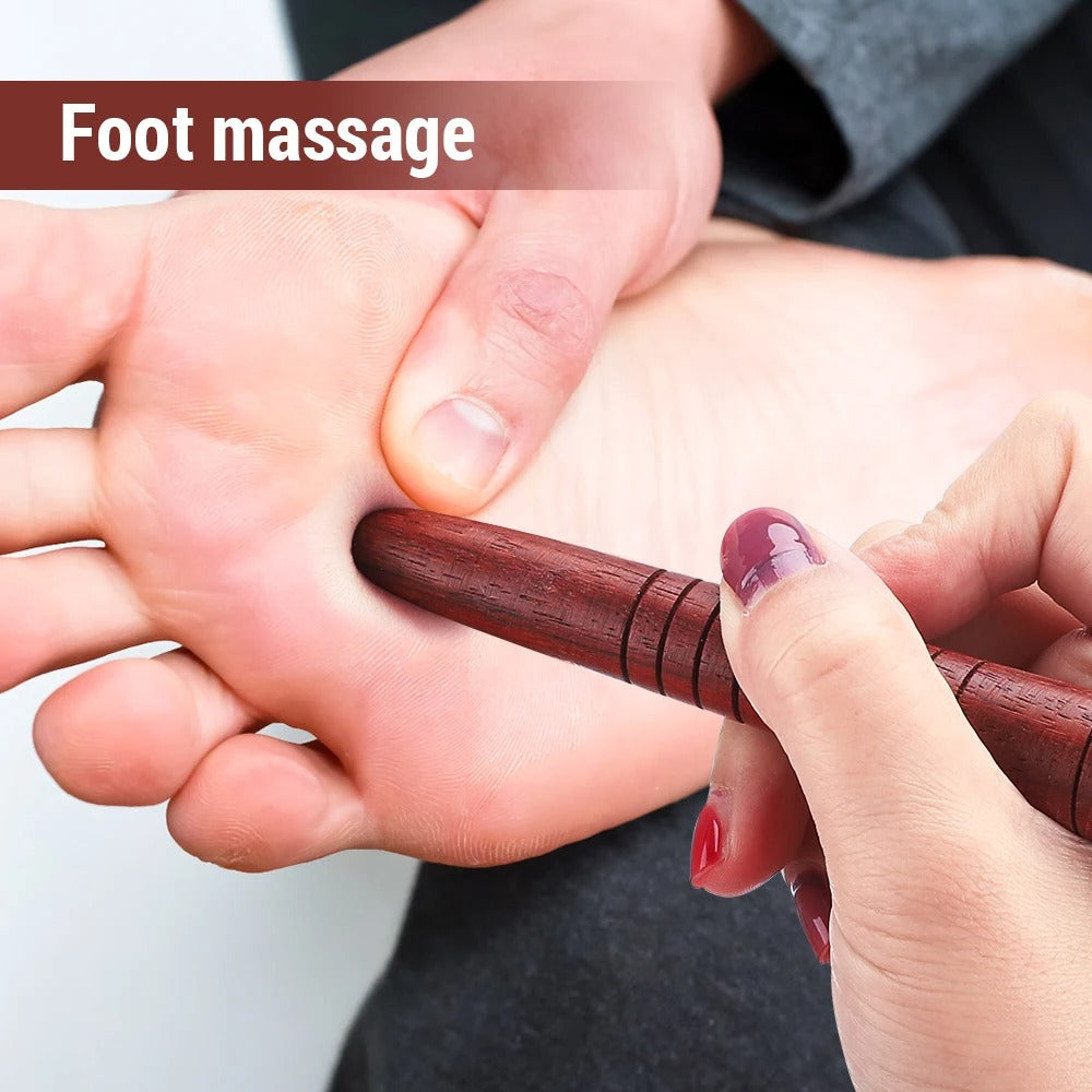 Shiva Wooden Acupressure Massage Stick