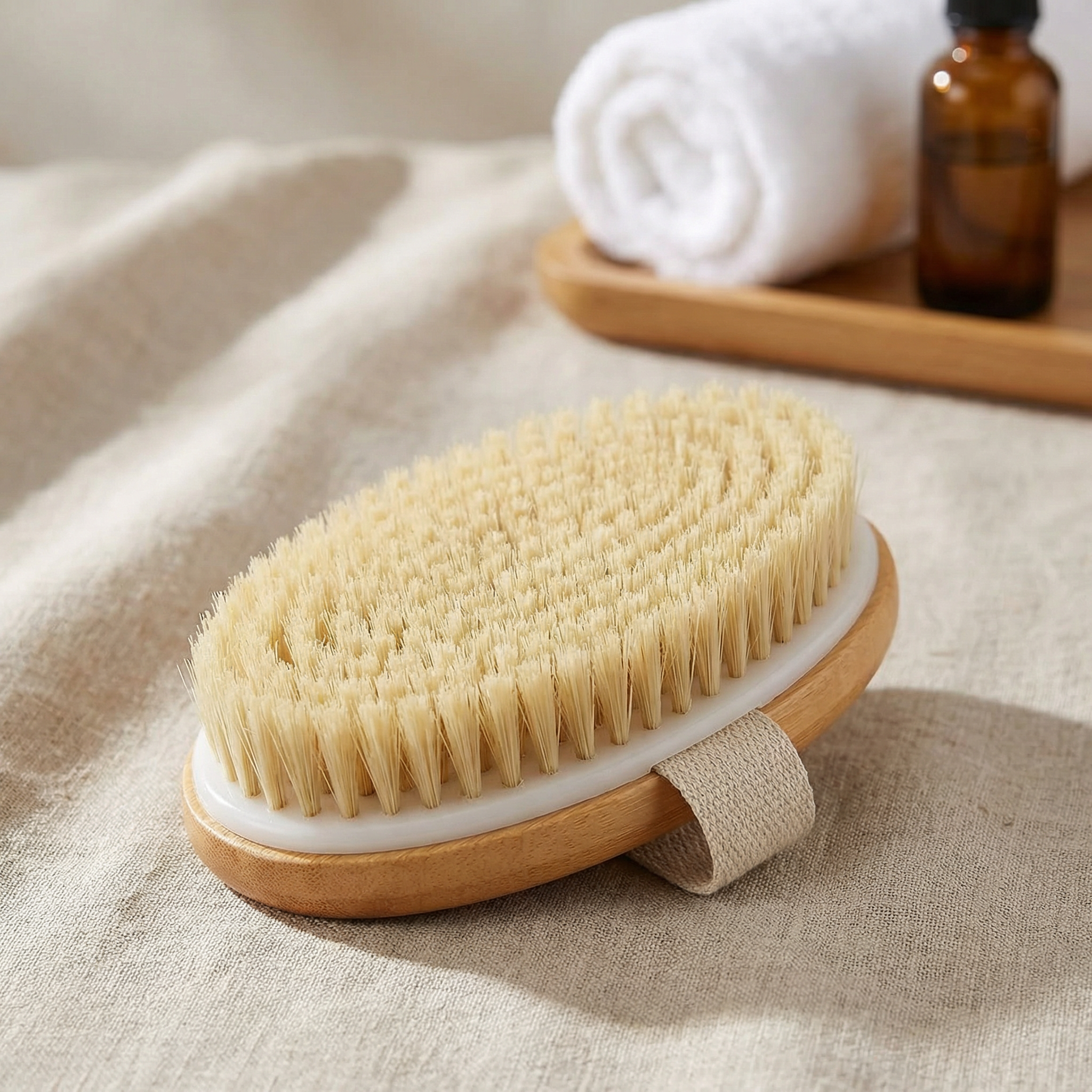 Shiva Wooden Body Bath Brush