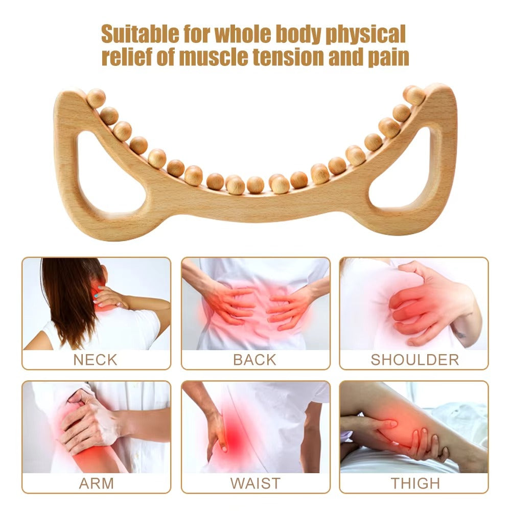 Shiva Wooden Lymphatic Drainage & Body Sculpting Massage Tool