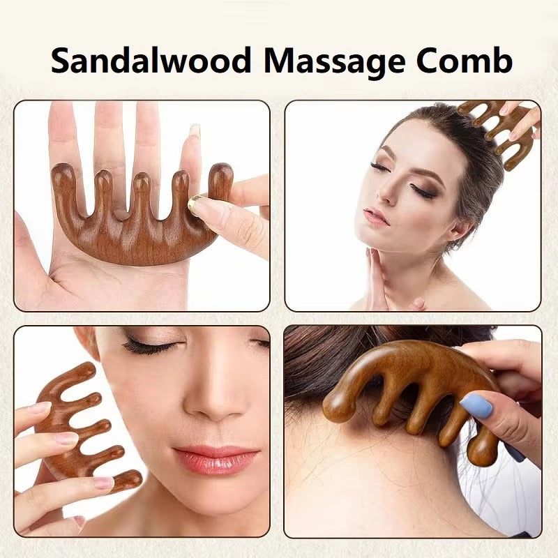 Shiva Wooden Scalp & Hair Massage Comb