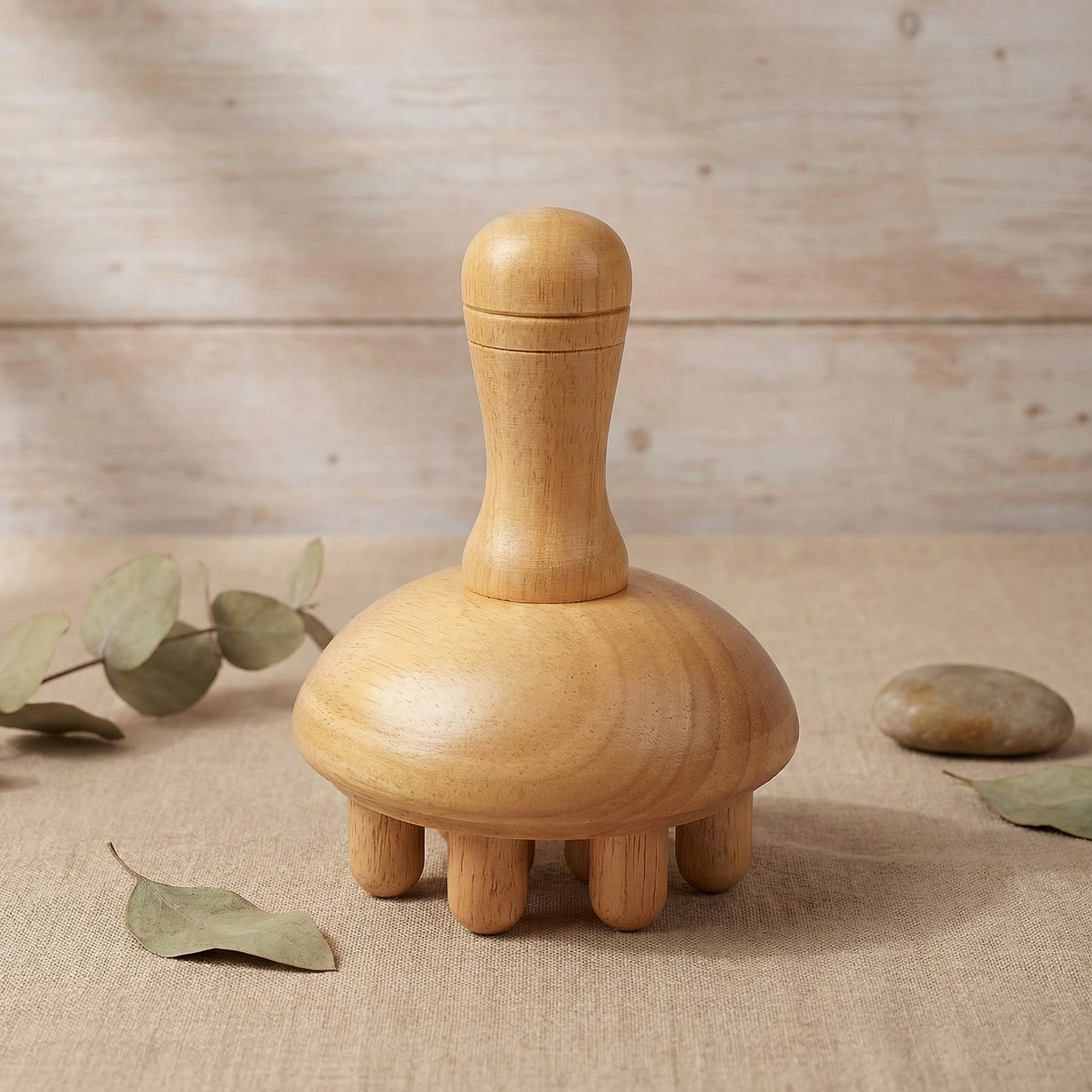 Shiva Wooden Mushroom Massage Tool