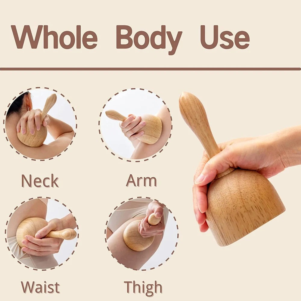 Shiva Wooden Swedish Massage Cup for Body Sculpting