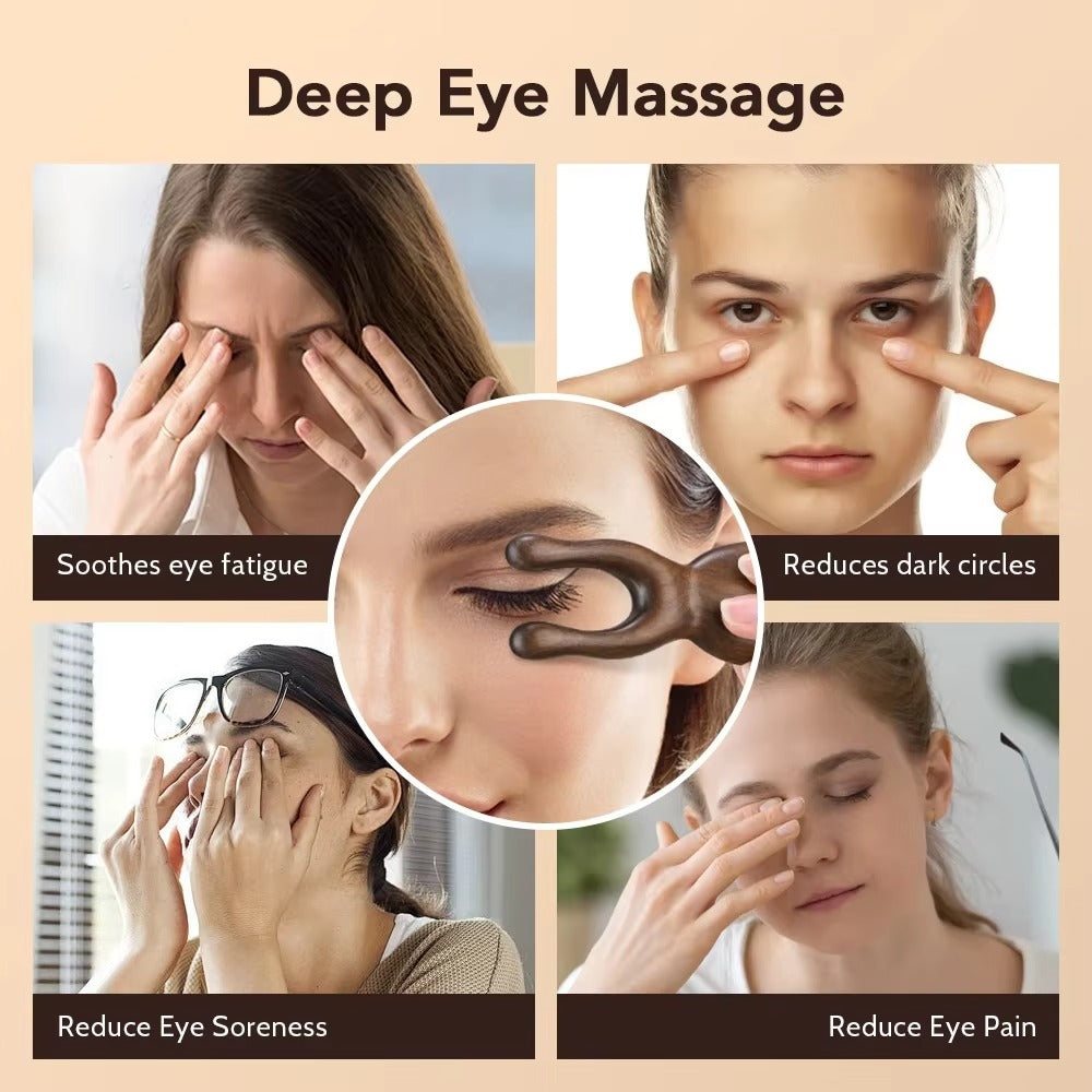Shiva Sandalwood Gua Sha Facial Massage Tool