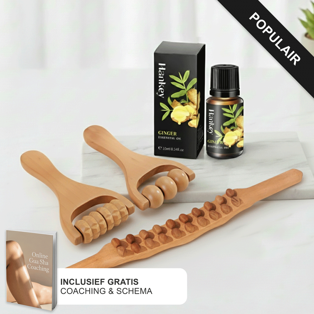 Shiva Wooden Therapy Massage Set
