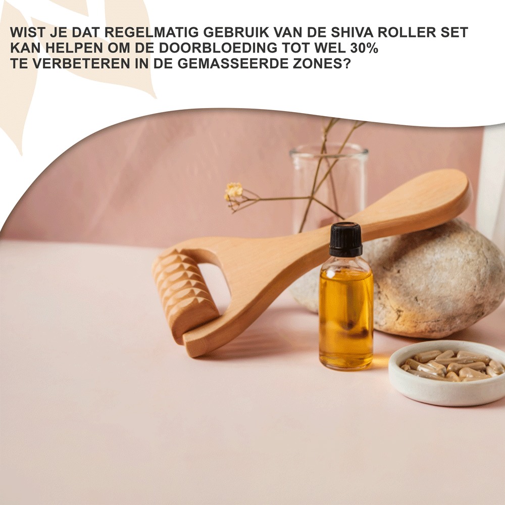 Shiva Wooden Therapy Massage Set