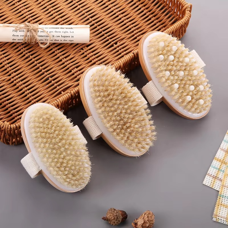 Shiva Wooden Body Bath Brush