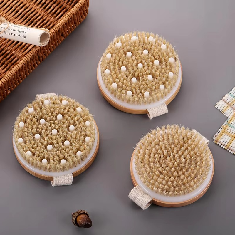 Shiva Wooden Body Bath Brush