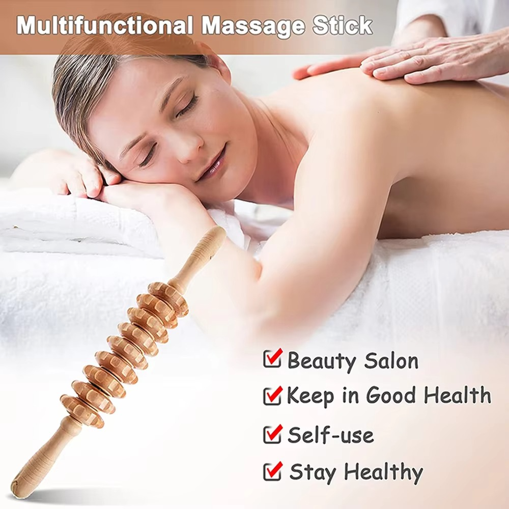 Shiva 6-in-1 Wooden Massage Set