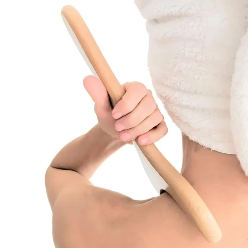 Shiva Wooden Lymphatic Drainage Massage Paddle