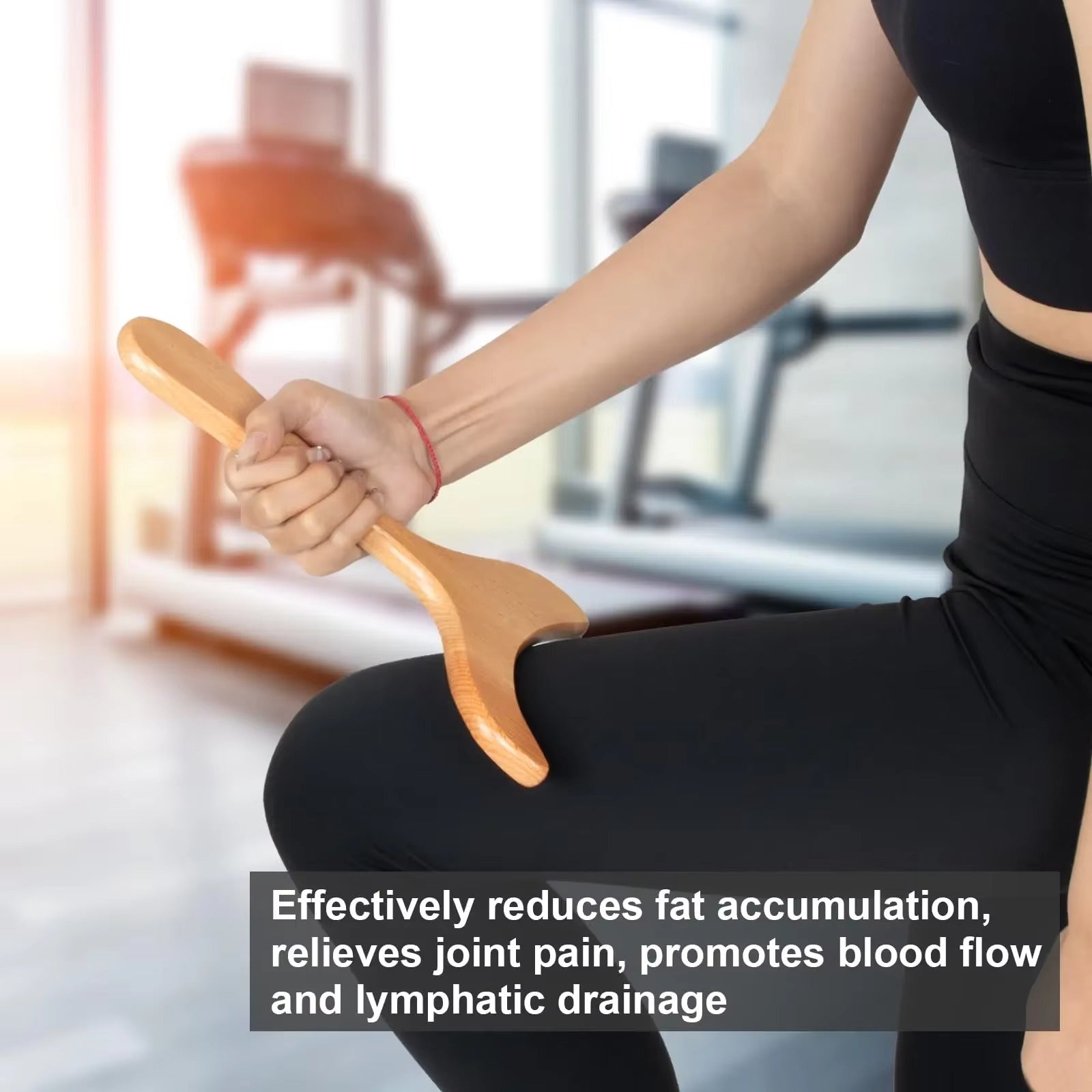 Shiva Wooden Lymphatic Drainage Massage Paddle
