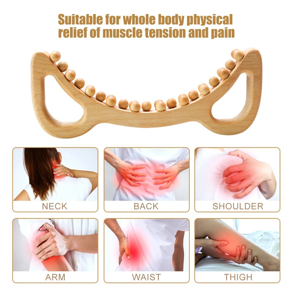 Shiva Wooden Lymphatic Drainage & Body Sculpting Massage Tool
