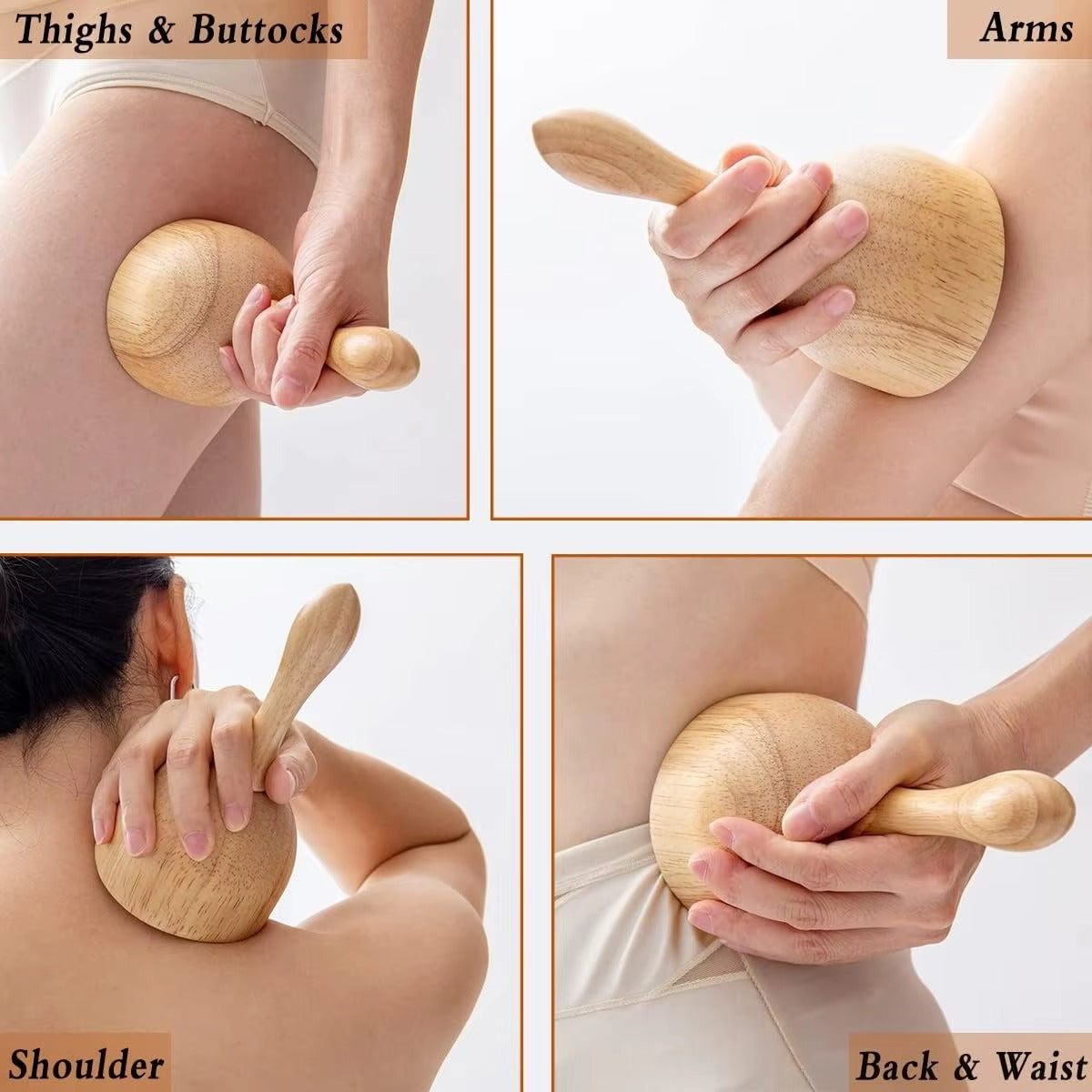 Shiva Wooden Swedish Massage Cup for Body Sculpting