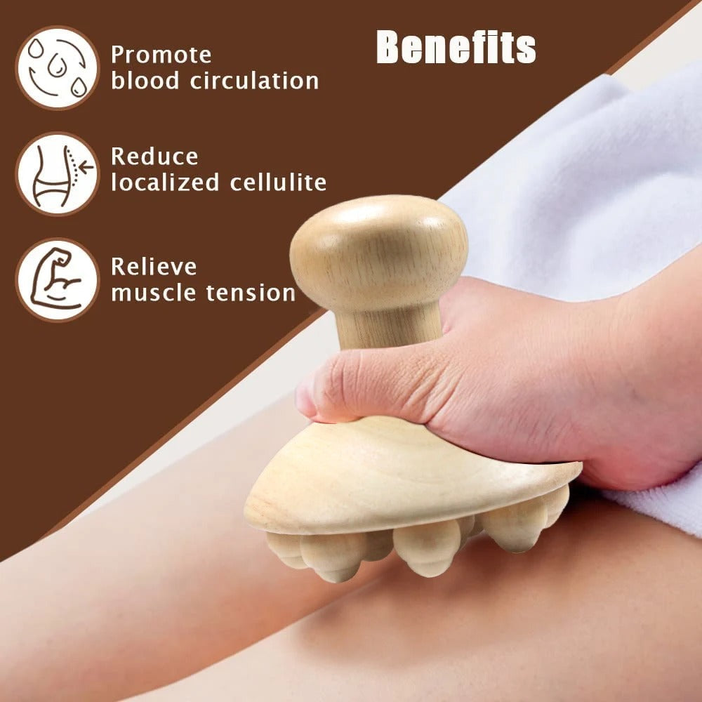 Shiva Wooden Swedish Massage Cup for Body Sculpting