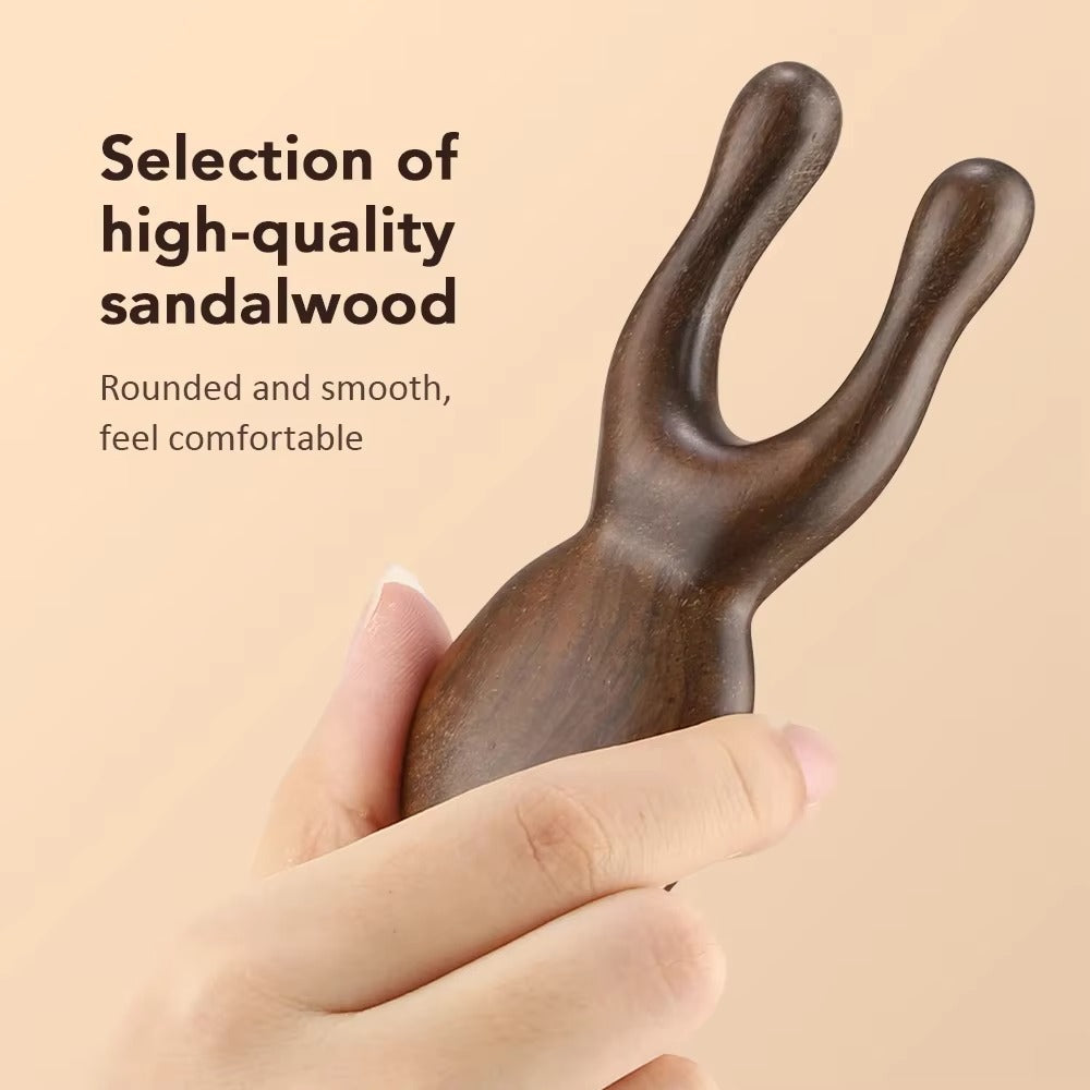 Shiva Sandalwood Gua Sha Facial Massage Tool