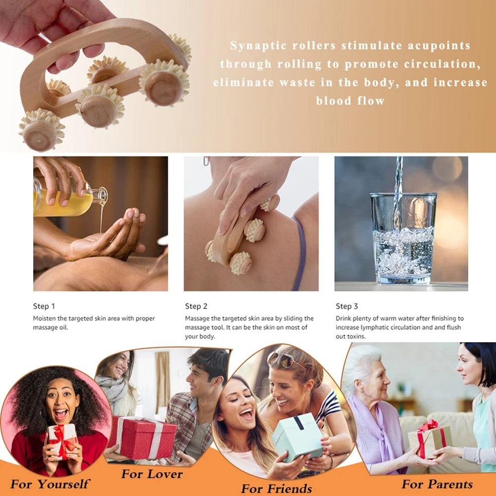 Shiva Back Massage Roller Muscle Relief & Recovery